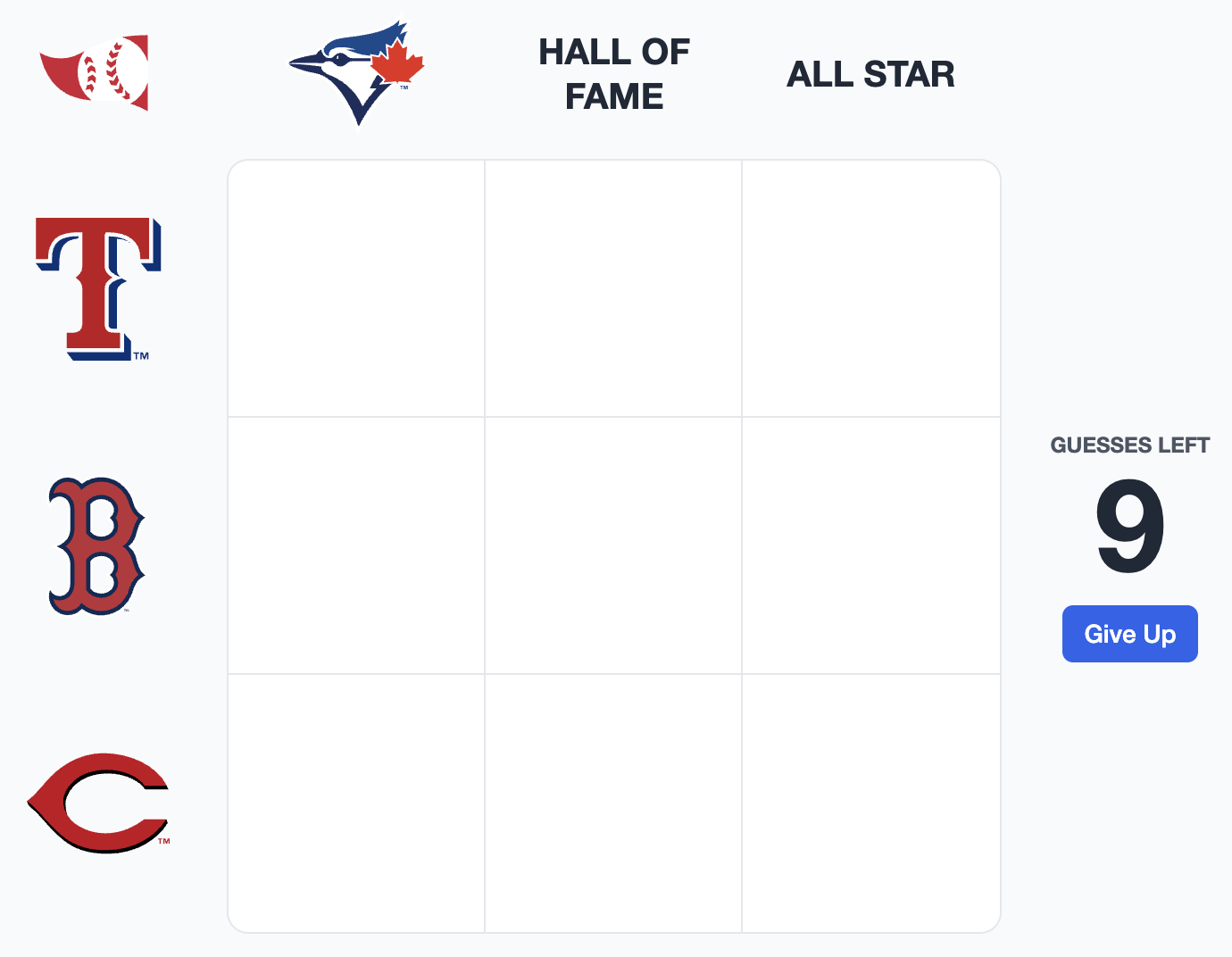 Immaculate Grid Puzzle Example